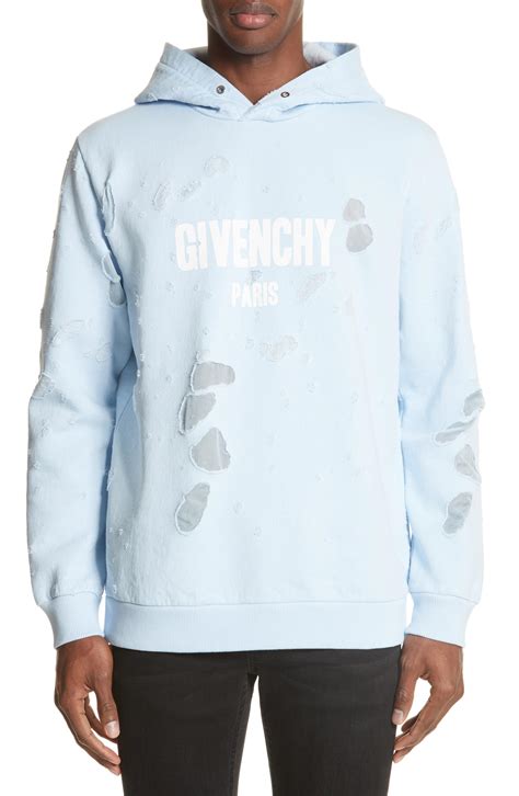 givenchy hoodie photo|Givenchy destroyed hoodie.